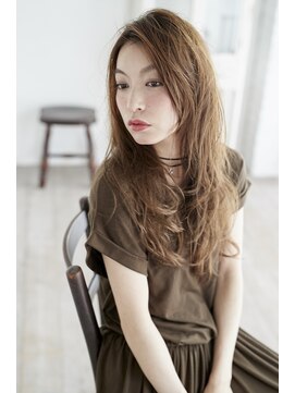 カノープス ヘアアンドメイクアップ(Canopus hair&make up) ル-ズなカールでつくるラフロング[レイヤーロング/アースカラー]