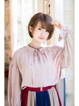 ビューティーサロン タナカ 新宿小田急ハルク店(Beauty Salon TANAKA) 新宿小田急ハルク内♪大人可愛いナチュラルショートボブ