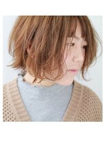 スパ ヘアーデザイン(SPA hair design) 柔らかベージュボブ