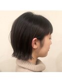 【favori　自由が丘】　外ハネ耳かけミニボブ