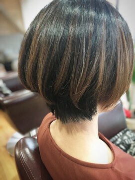 リブレイズ 京都市役所前店(Live raise) ショートボブ