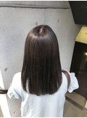 美髪、ストレート、ストレートヘア