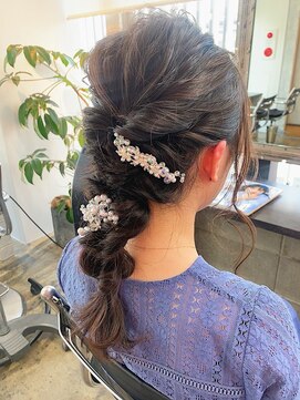 アクター(actor) 編み下ろし♪お呼ばれヘア