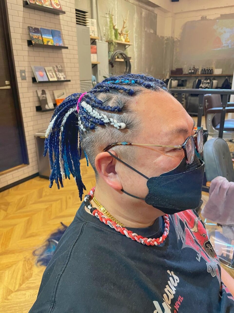 メンズブレイズ】ネイビー×ハイライト：L112516715｜ラグシス ザ