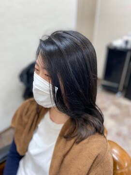 ヘアーサロンゴトウ かきあげスタイル