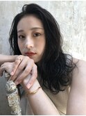 大人っぽセミロング