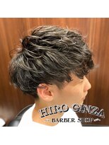 ヒロギンザバーバーショップ 神楽坂店(HIRO GINZA BARBER SHOP)&nbsp;マッシュスタイル