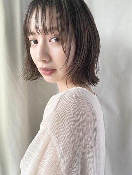 ノラギンザユー(NORA GINZA/U) 20/30/40代レイヤーボブ大人女子外ハネボブぱっつんボブレイヤー