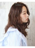 ゆるふわセミロング