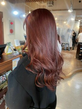 ロウバイレボ 柏(lou by revo) 前髪/イヤリングカラー/イメチェン/ラベンダーカラー