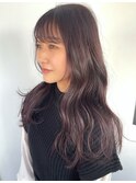 ロングスタイル(パープルcolor)
