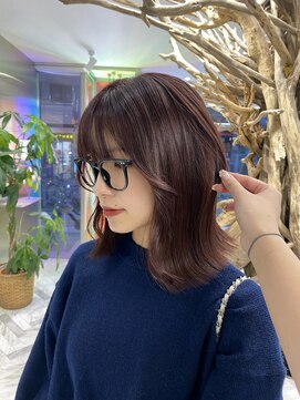 ゼスト 八王子店(ZEST) レッドカラー/暖色カラー/【永尾しおり】