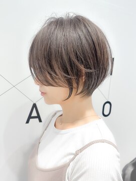 ハルキミナト ジャパン ヨコハマ(HARUKI MINATO japan YOKOHAMA) 大人可愛い丸みショート20代30代40代50代