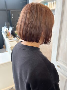 キャアリー(Caary) 福山人気酸性ストレート春ピンクベージュ20代30代40代小顔美髪