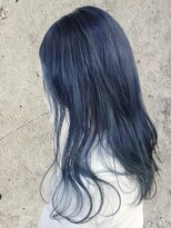 ヘアーデザイン グランツ 平成店(hair design Granz)&nbsp;ダブルカラー×ネイビーブルー