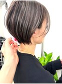 ハイライトバレイヤージュダブルカラーケアプリーチ30代40代