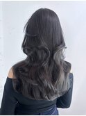 美髪くびレイヤーレイヤーロンググレージュカラー_ba501451