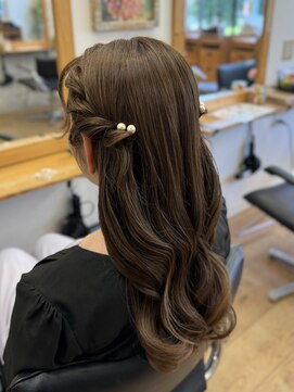 ヘアメイク ゼロサンヨンゴ(Hair Make 0345) ハーフツイン