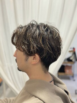 メンズ アイニティ(Men's Inity) ハイライト×パーマ