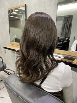 クラン 岡本(Chlan) 透明感カラー×オリーブベージュ