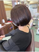 丸みショートボブ【宮崎市/髪質改善】