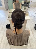 シンプルシニヨン