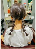 お子さまヘアアレンジ☆