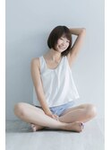 ナチュラル可愛い好感度ボブ