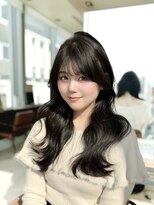 アマトウキョウ アユンチェ(AMA TOKYO×AYUNCHE)&nbsp;韓国スタイル/チュラルくびれへア_くびれ巻き_レイヤーカット