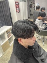 ミオ(Mio) 滋賀/南草津/メンズ美容室/波巻きツイストスパイラルパーマ