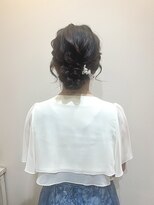 ヘアコレクション アンジュ(Hair collection Unge)&nbsp;大人ふわふわシニヨンヘアセット＊