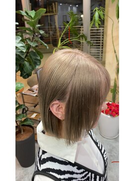 シールドヘアー 沖縄 新都心(C'LD Hair) ミルクティーカラー/那覇美容室/おもろまち美容室