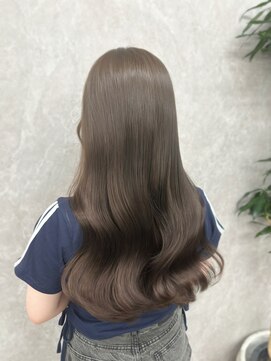 アルドーレフィエロ シンサイバシ(Ardore fiero shinsaibashi) アッシュベージュ/ブリーチなしカラー【小山田繭】20代30代40代