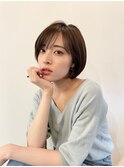 簡単スタイリング☆ツヤショートボブ☆[ショート/ボブ/髪質改善