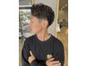 メンズ似合わせカット＋ニュアンスケアパーマ＋フェイシャル　￥12650