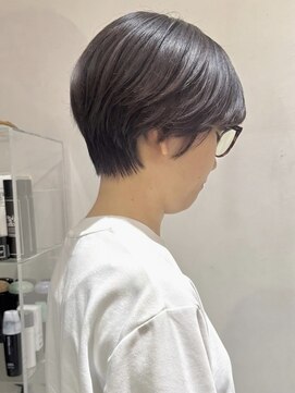 ヘア アンド スパ エジェリ プリム(hair&spa egerie prime) 暗髪×ハンサムショート/20代◎30代◎40代