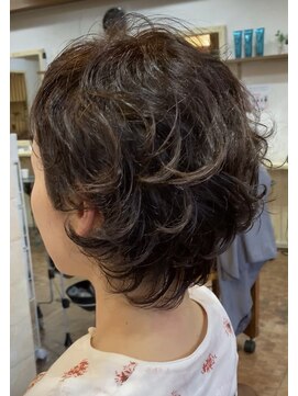 ヘア アスク hair ask プチショートウルフ