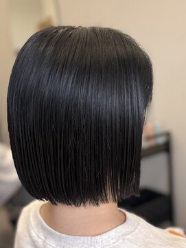 アイスプロドバイブルーム 木更津店(ice prod by bloom) 黒髪カタログ/クラゲヘアー/オリーブグレー/木更津