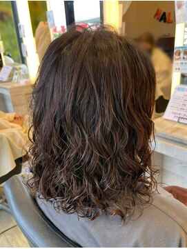 "ダメージレス低温デジタルパーマ"