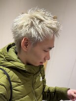 レックスヘアーインターナショナル(ReX HAIR INTERNATIONAL) 【吉元 龍一】スパイキーショート/ハイトーン/ブリーチ