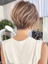 バンプ ギンザ(BUMP GINZA)&nbsp;40代50代60代 ショート白髪ぼかし絶壁解消似合わせ 安