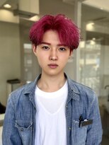 スリット(slit)&nbsp;エンドにブラウンを効かせたピンクカラー