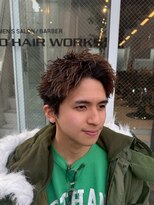 ビンゴ(BINGO)&nbsp;2307毛流れセンターパートフルバングツイストシャドウパーマ