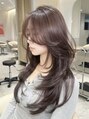 ジーナ 渋谷本店(Zina)&nbsp;ナチュラルな毛流れが美しい、、、韓国レイヤーカット！