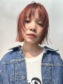 キャロルガーデンズ ボコカ 表参道(Carroll Gardens bococa) 抜け感オレンジベージュ×レイヤーボブ