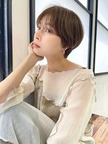 トゥルーズ 梅田茶屋町店(TLUUS) 【TLUUSイメチェン前髪ピンクベージュクールショート】