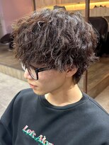 グランデュール 静岡駅前店(GRANDEUR)&nbsp;無造作にハマるラブパーマ
