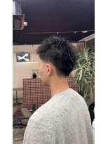 サヴァ ケヤキ(SAVA keyaki) テーパーフェード×スパイキーショート