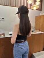 ニール 名古屋 伏見 丸の内(NEELU)&nbsp;【RIE】ツヤツヤブラウンベージュ