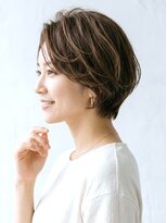 ソーエン バイ ヘッドライト 横須賀中央(soen by HEADLIGHT) ☆白髪ぼかし【垢抜けエアリーショート】30代40代50代